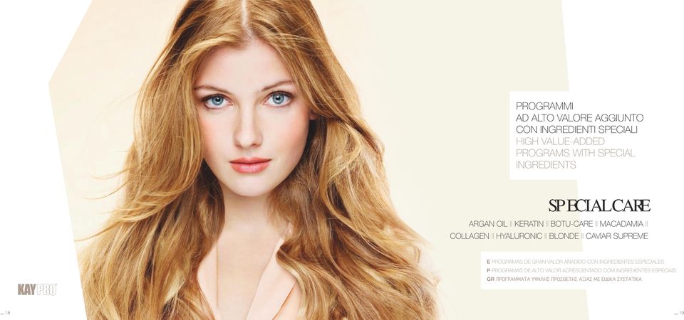 BLONDE II CAVIAR SUPREME E PROGRAMAS DE GRAN VALOR AÑADIDO CON INGREDIENTES ESPECIALES P PROGRAMAS DE