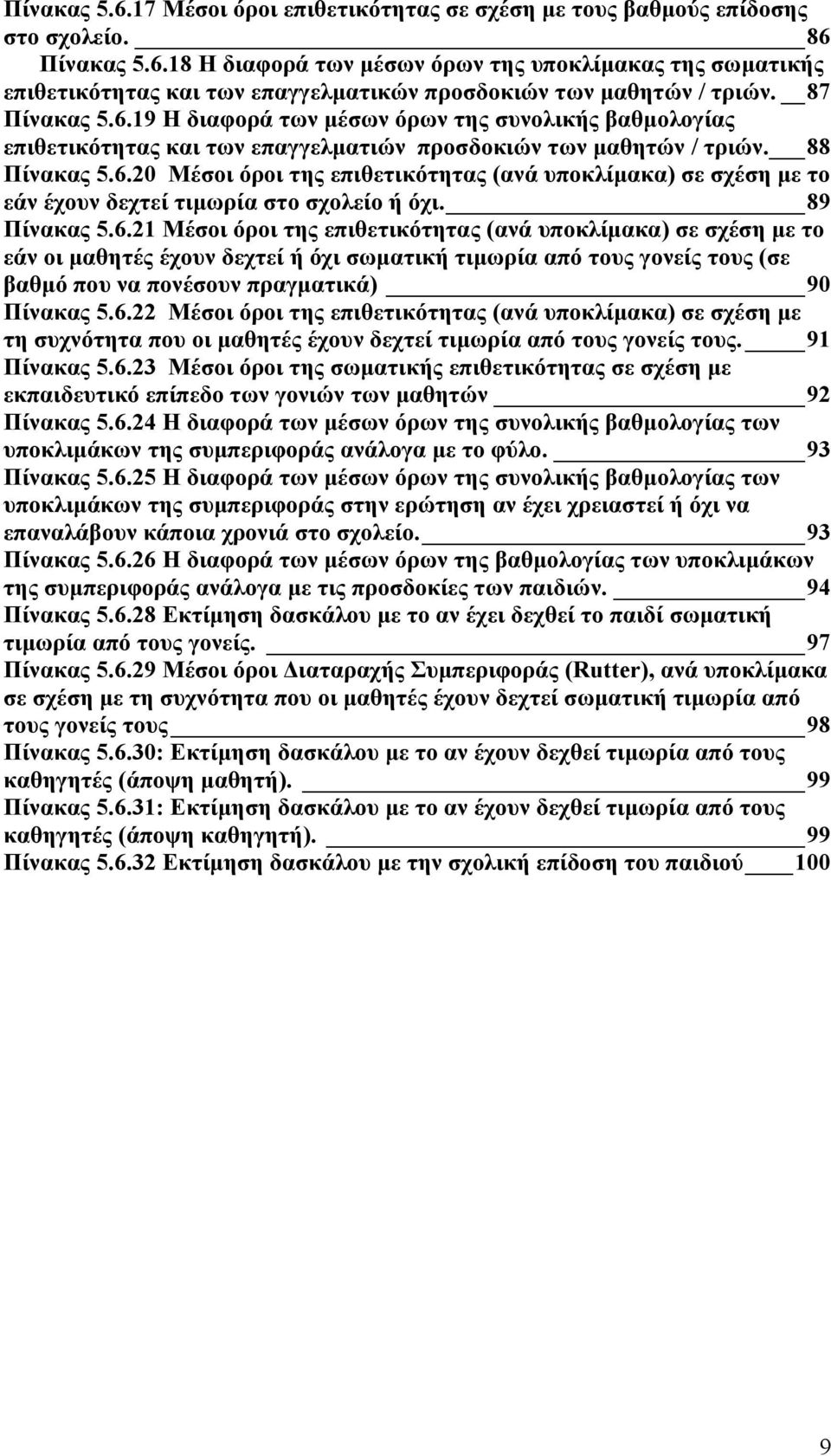 89 Πίνακας 5.6.