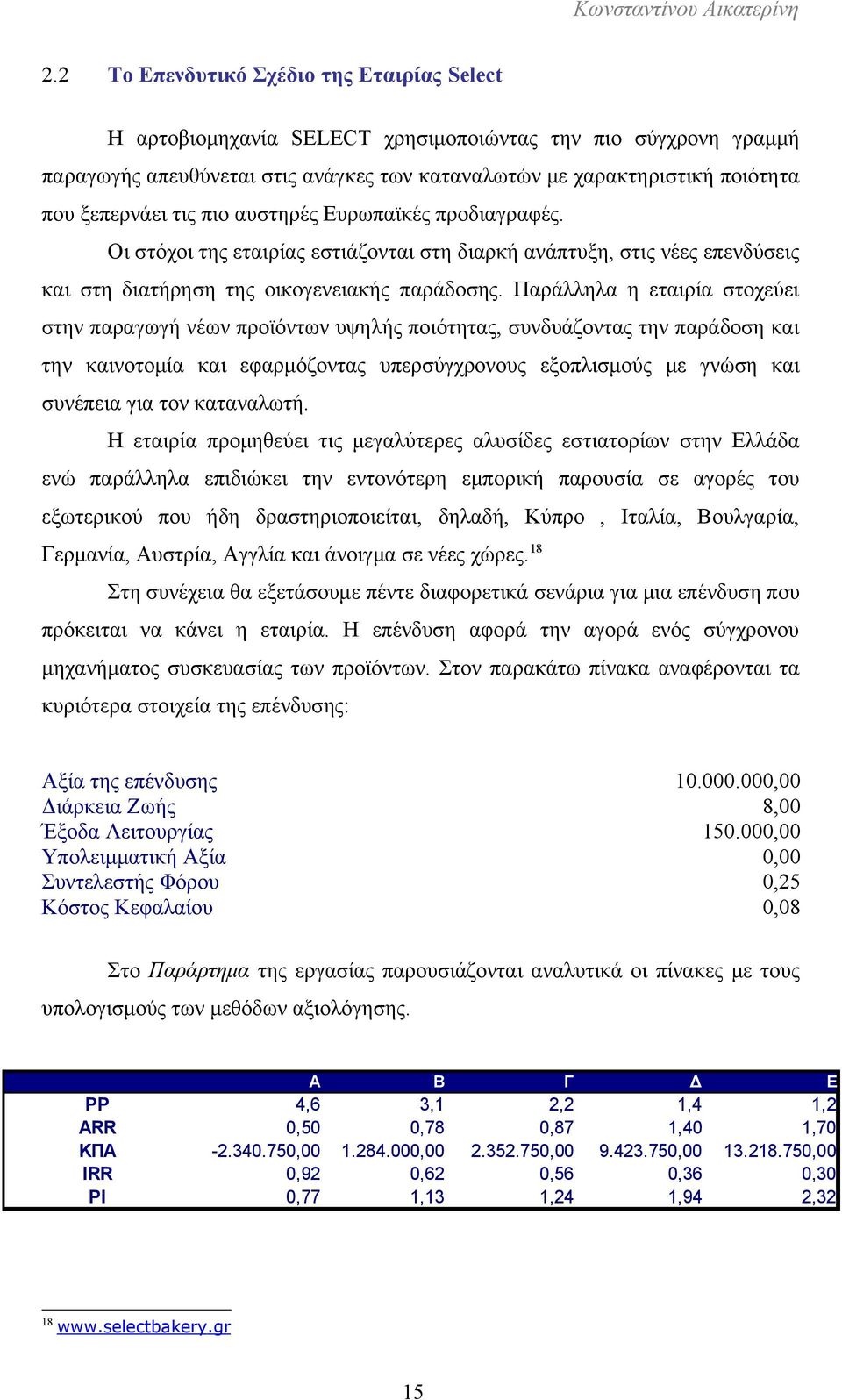 Παράλληλα η εταιρία στοχεύει στην παραγωγή νέων προϊόντων υψηλής ποιότητας, συνδυάζοντας την παράδοση και την καινοτομία και εφαρμόζοντας υπερσύγχρονους εξοπλισμούς με γνώση και συνέπεια για τον