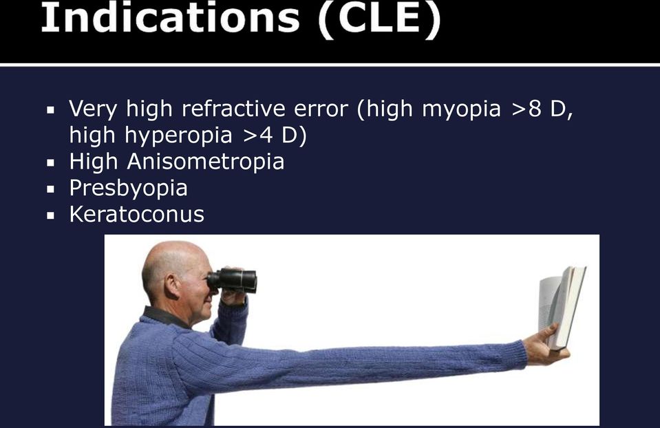 hyperopia >4 D) High