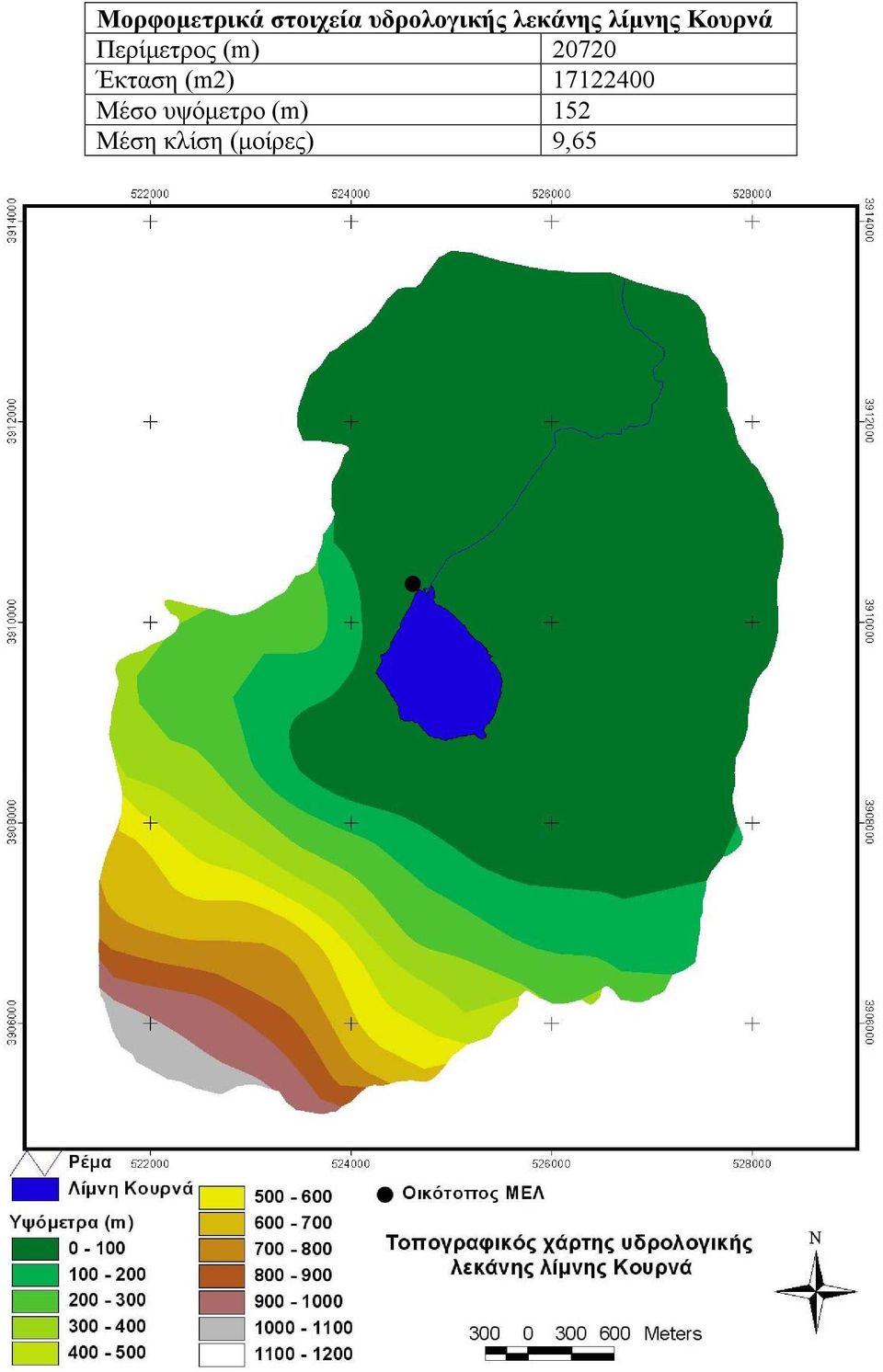 (m) 20720 Έκταση (m2) 17122400 Μέσο