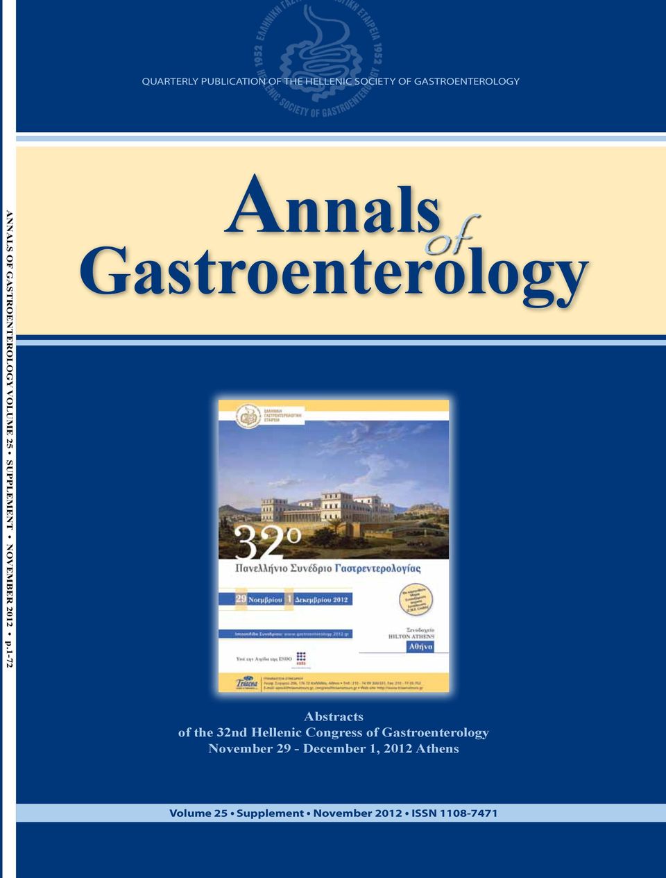 -72 Annals of Gastroenterology Abstracts of the 32nd Hellenic Congress of