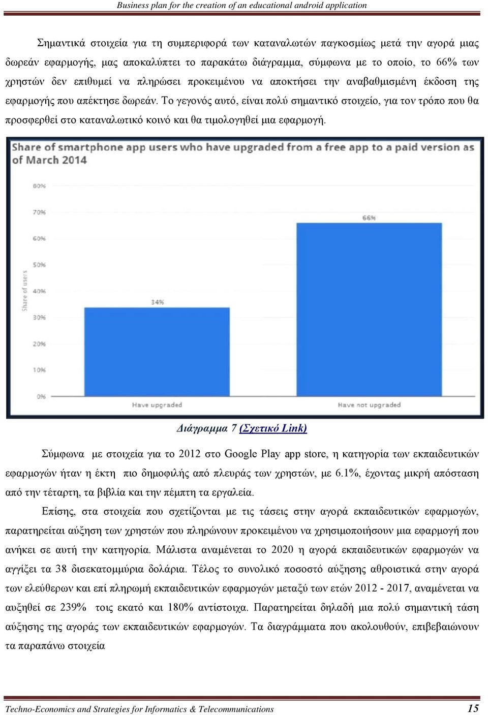 Το γεγονός αυτό, είναι πολύ σημαντικό στοιχείο, για τον τρόπο που θα προσφερθεί στο καταναλωτικό κοινό και θα τιμολογηθεί μια εφαρμογή.