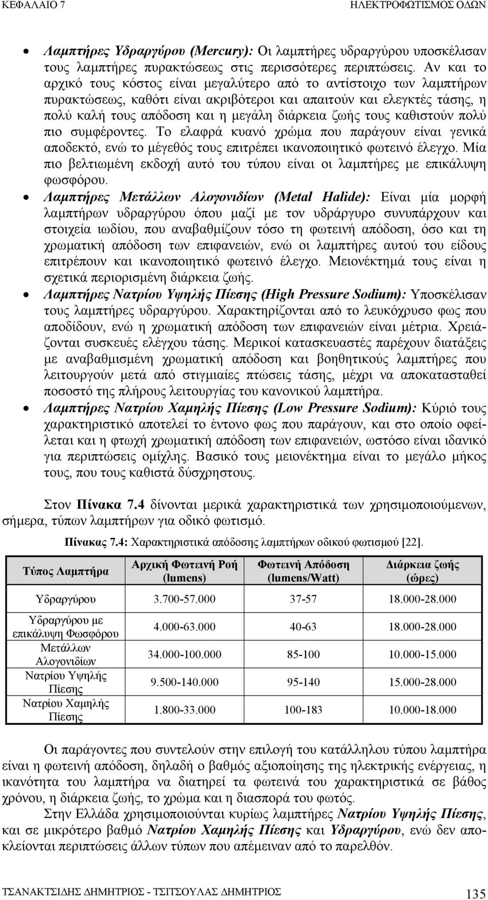 ζωής τους καθιστούν πολύ πιο συµφέροντες. Το ελαφρά κυανό χρώµα που παράγουν είναι γενικά αποδεκτό, ενώ το µέγεθός τους επιτρέπει ικανοποιητικό φωτεινό έλεγχο.