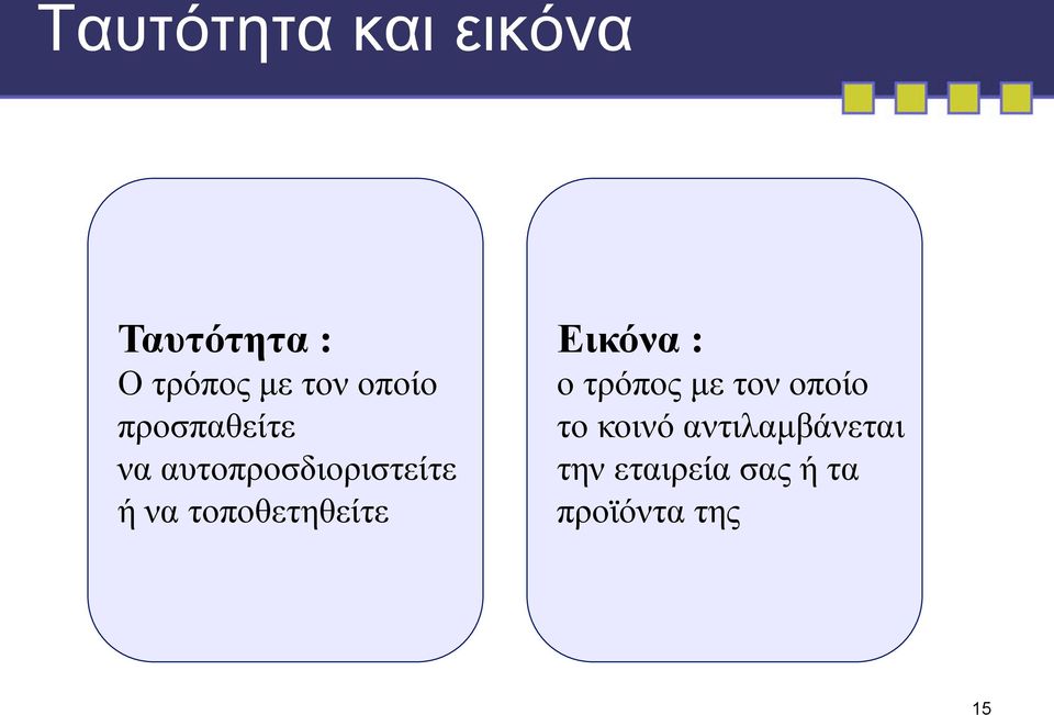 τοποθετηθείτε Εικόνα : ο τρόπος µε τον οποίο το