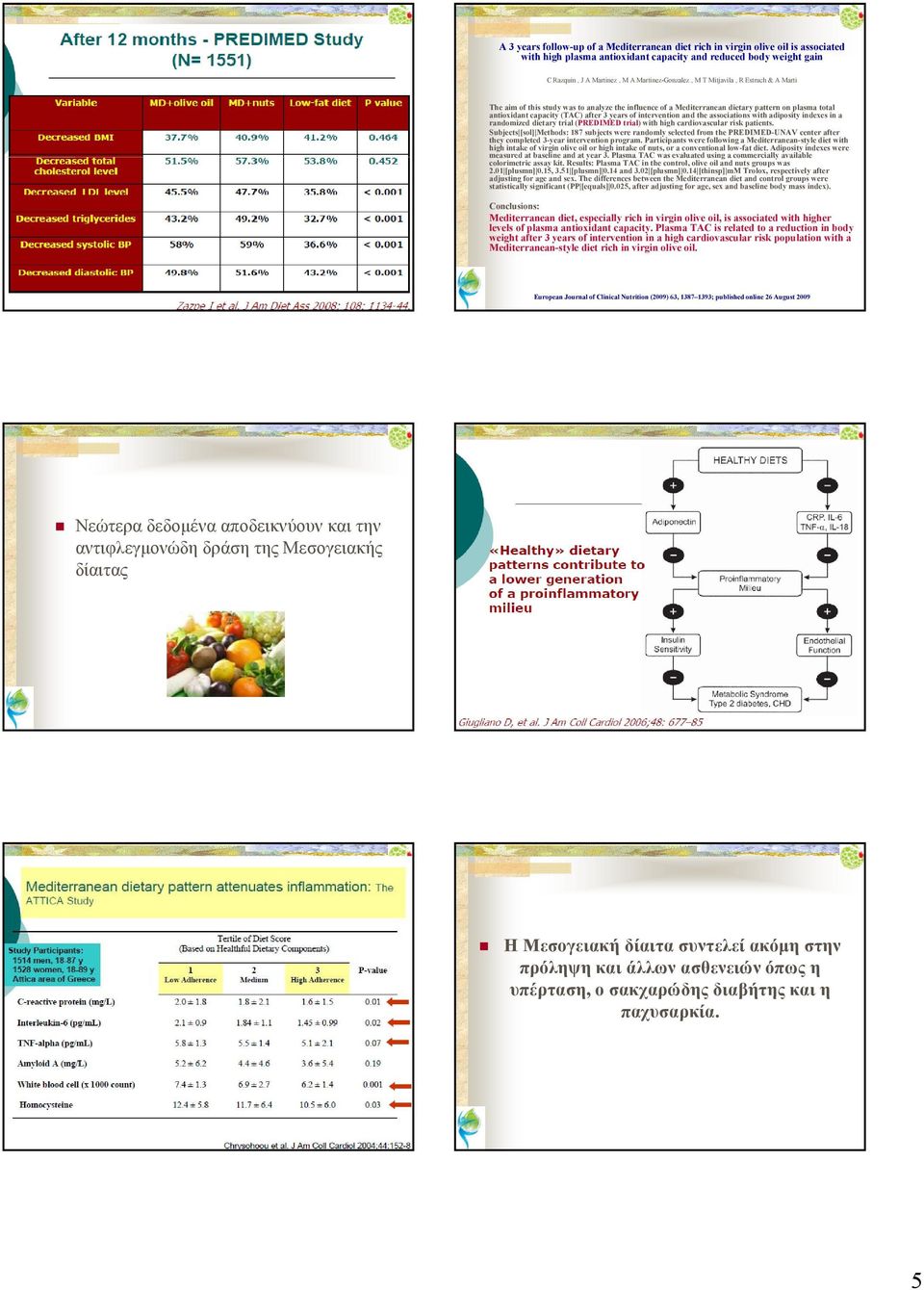 associations with adiposity indexes in a randomized dietary trial (PREDIMED trial) with high cardiovascular risk patients.
