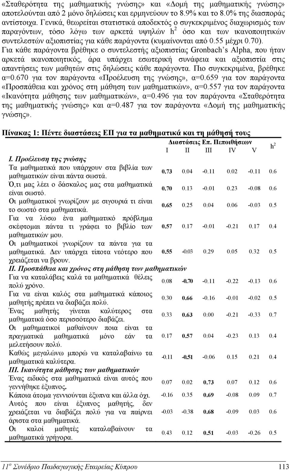 από 0.55 μέχρι 0.70).