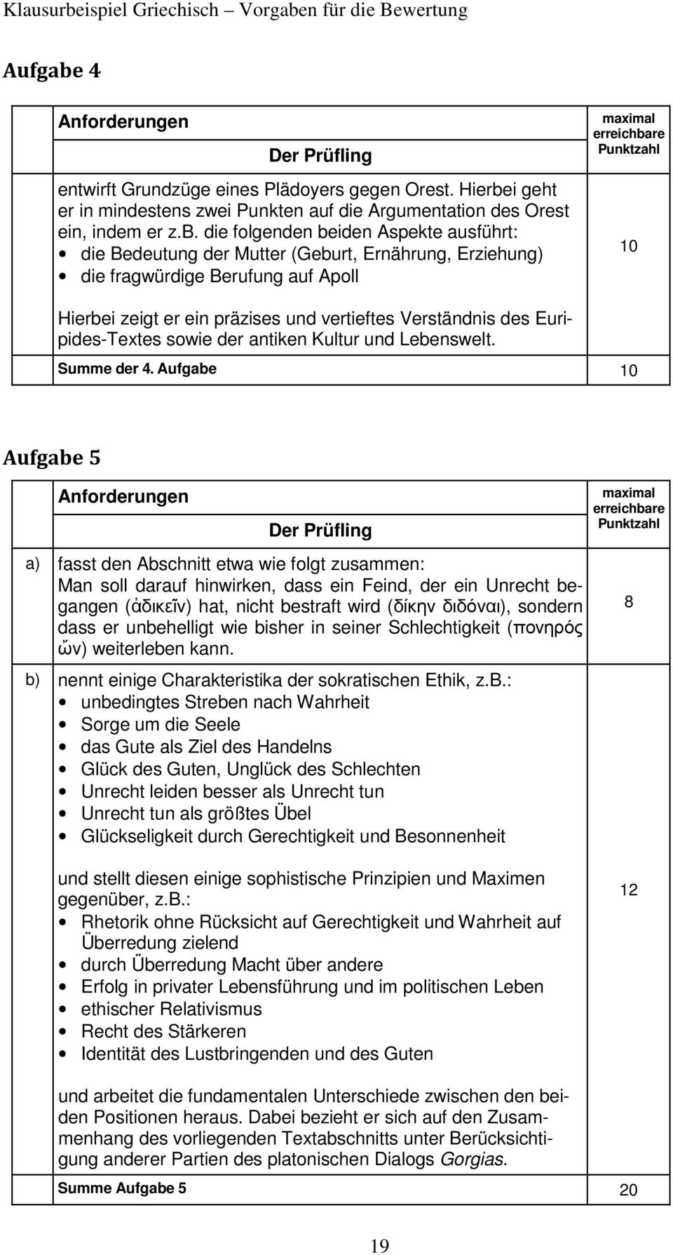 i geht er in mindestens zwei Punkten auf die Argumentation des Orest ein, indem er z.b.