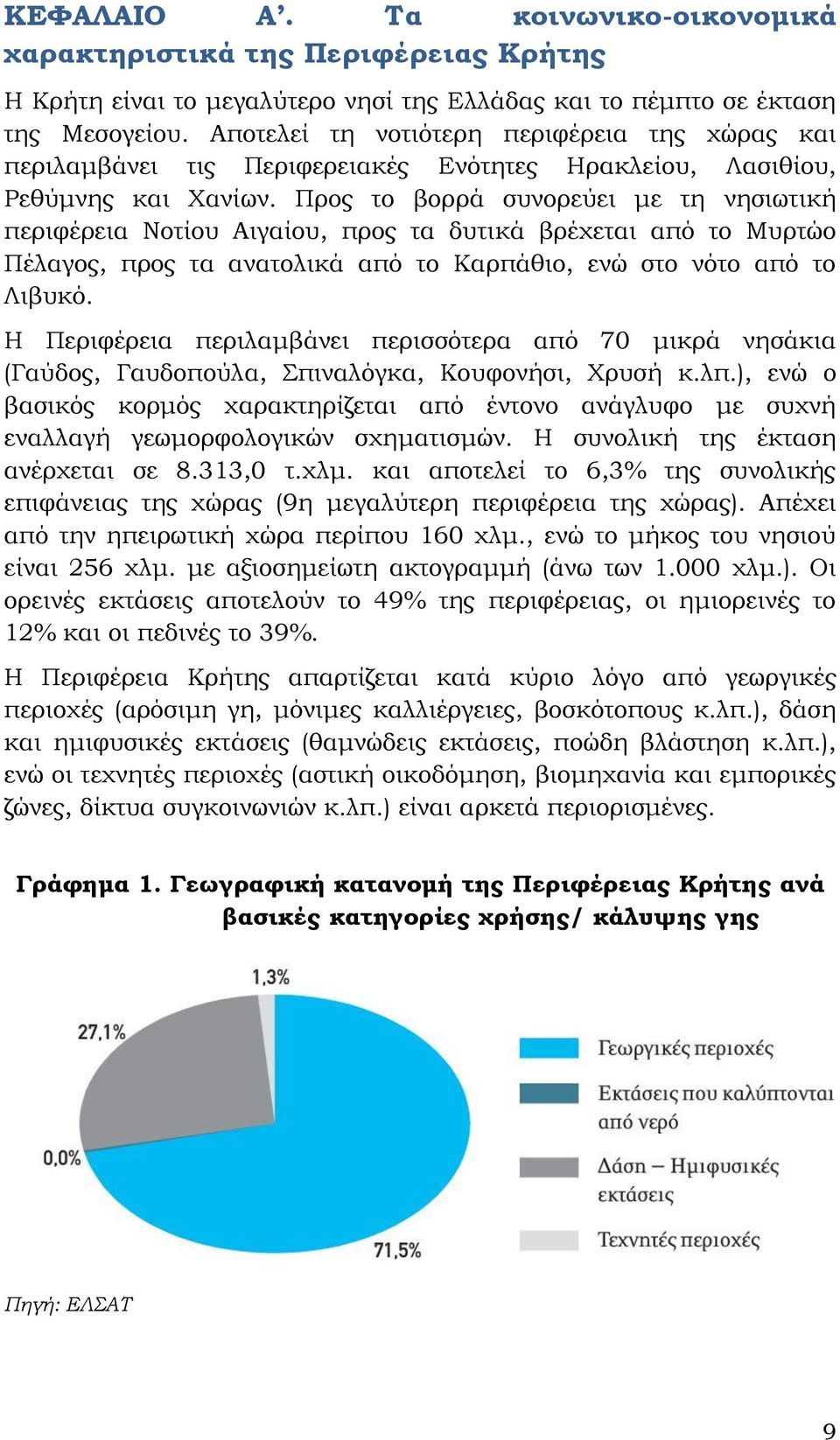 Προς το βορρά συνορεύει με τη νησιωτική περιφέρεια Νοτίου Αιγαίου, προς τα δυτικά βρέχεται από το Μυρτώο Πέλαγος, προς τα ανατολικά από το Καρπάθιο, ενώ στο νότο από το Λιβυκό.