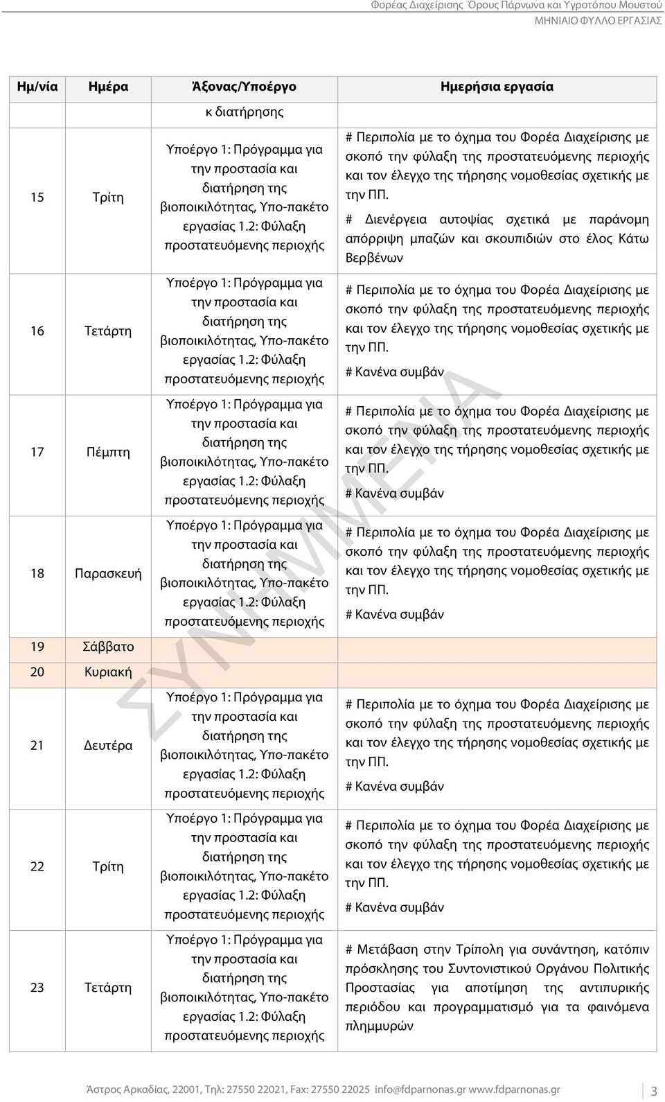 της σκοπό την φύλαξη της σκοπό την φύλαξη της # Μετάβαση στην Τρίπολη για συνάντηση, κατόπιν πρόσκλησης του Συντονιστικού Οργάνου Πολιτικής Προστασίας για αποτίμηση