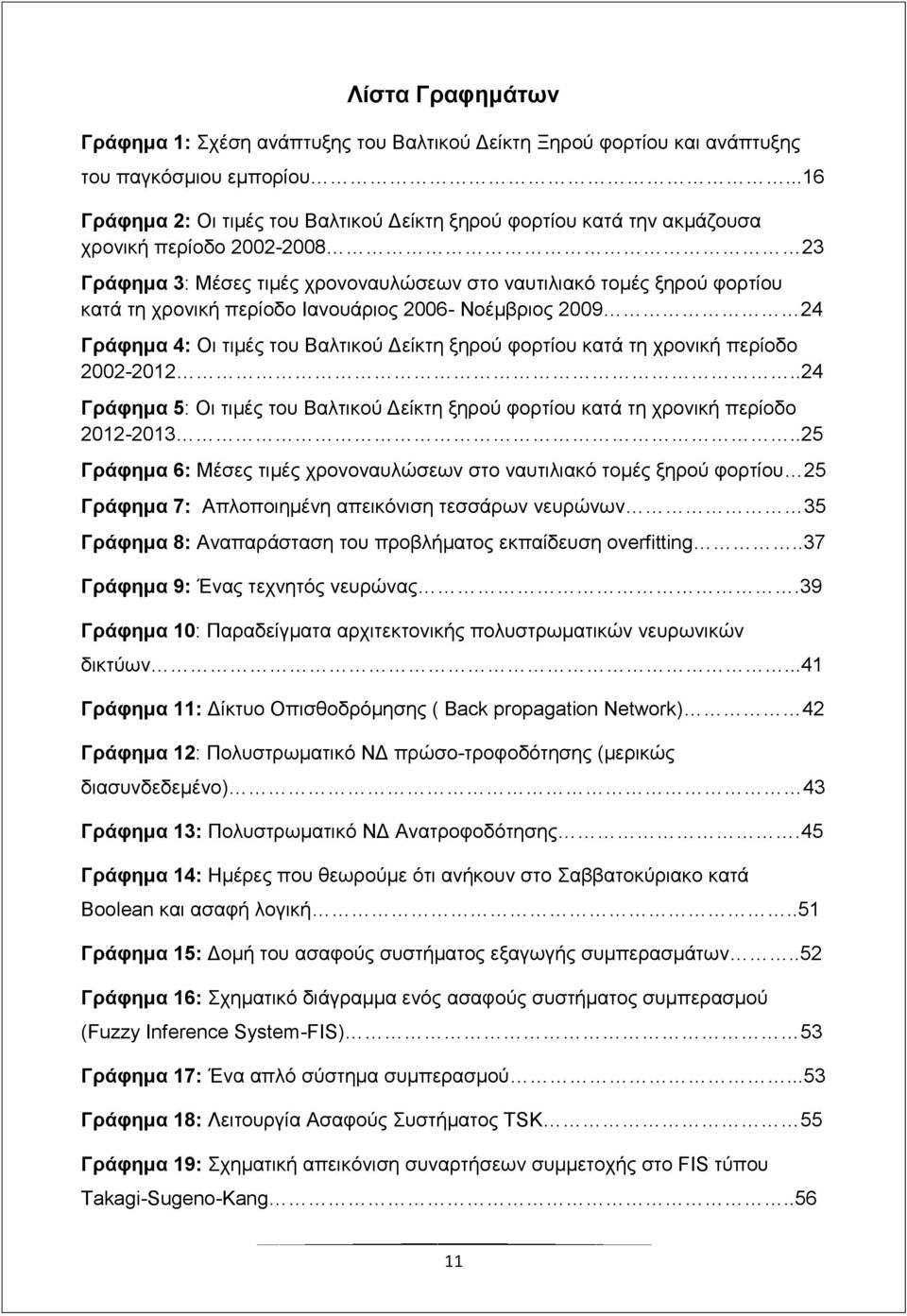 περίοδο Ιανουάριος 2006- Νοέμβριος 2009 24 Γράφημα 4: Οι τιμές του Βαλτικού Δείκτη ξηρού φορτίου κατά τη χρονική περίοδο 2002-2012.