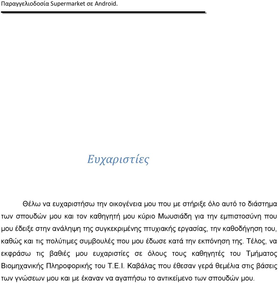 πολύτιμες συμβουλές που μου έδωσε κατά την εκπόνηση της.