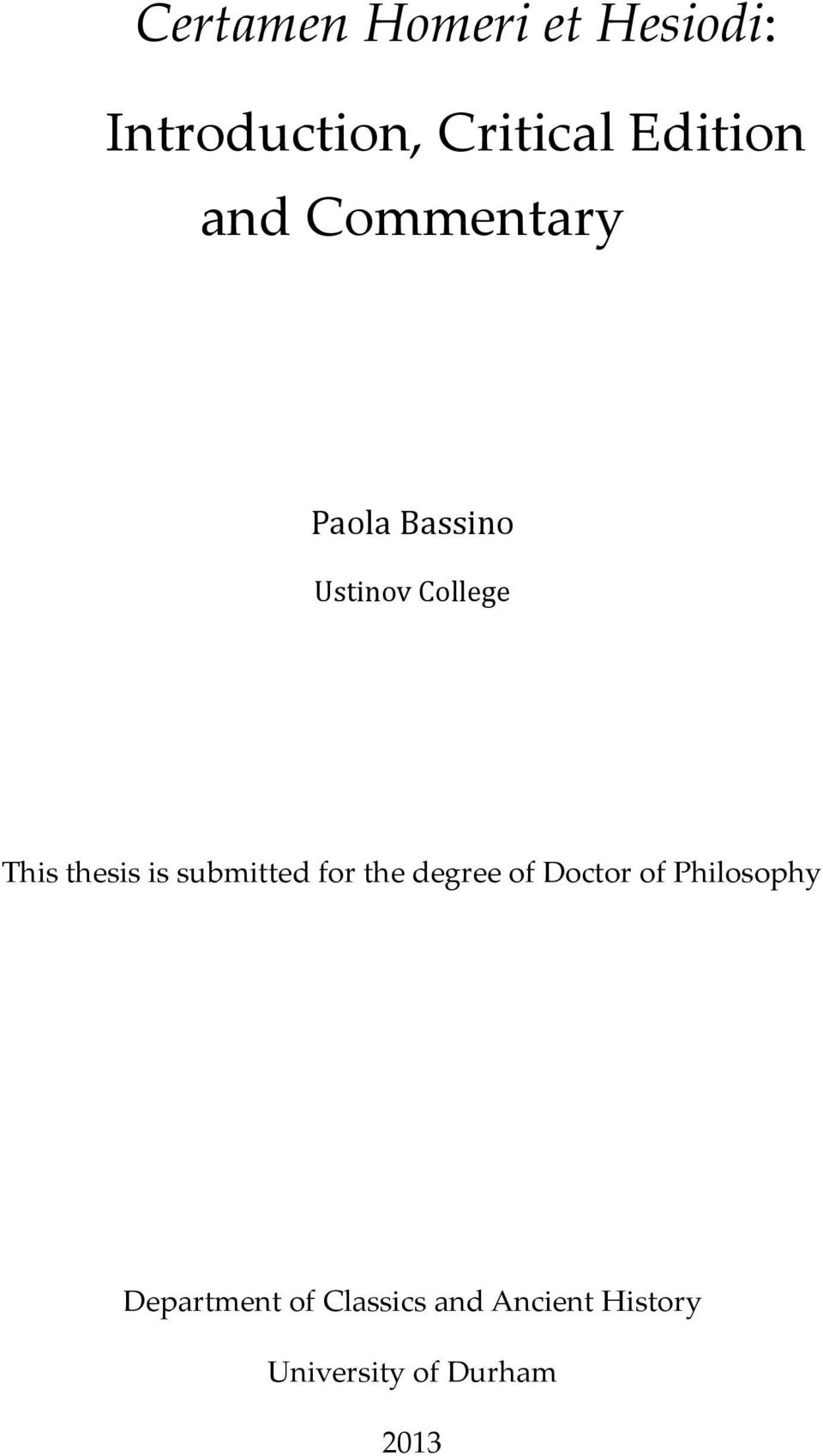 is submitted for the degree of Doctor of Philosophy