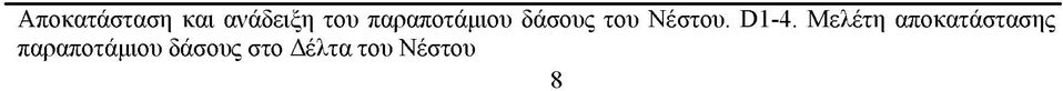 παραποτάμιου δάσους