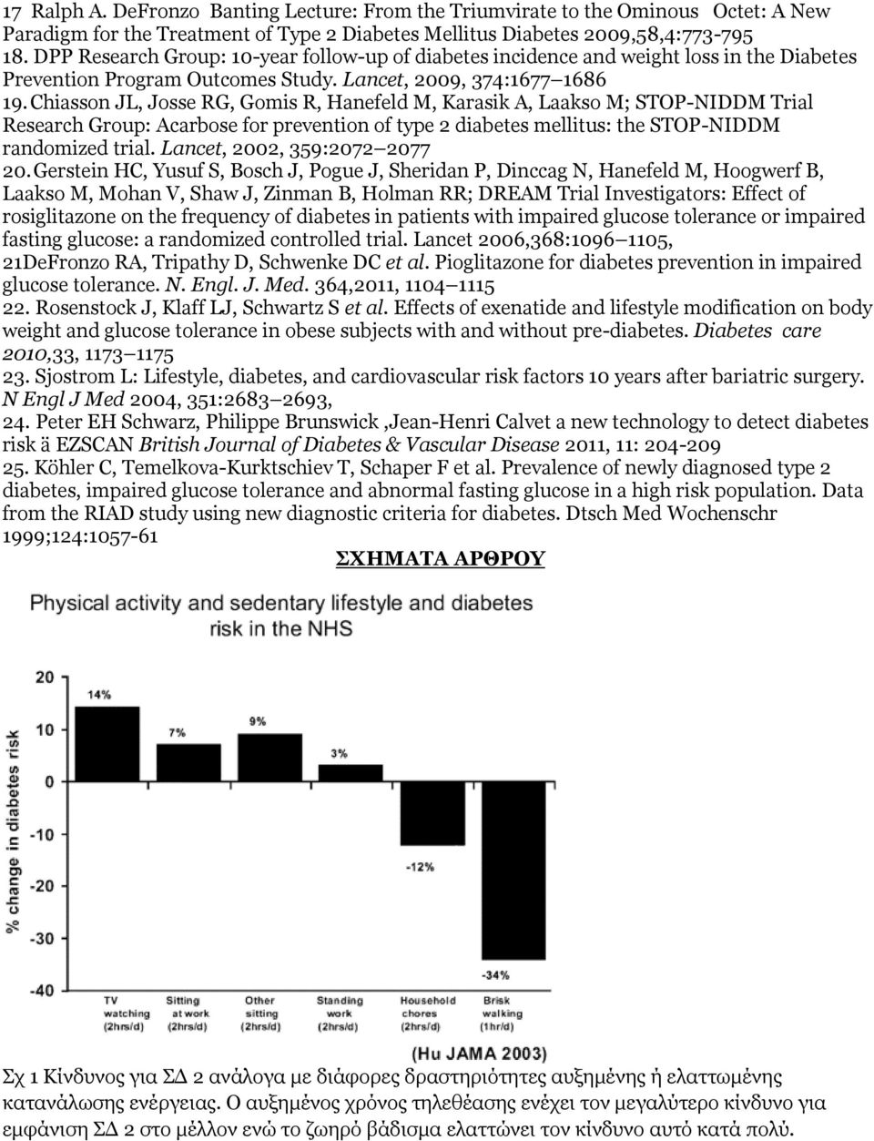 Chiasson JL, Josse RG, Gomis R, Hanefeld M, Karasik A, Laakso M; STOP-NIDDM Trial Research Group: Acarbose for prevention of type 2 diabetes mellitus: the STOP-NIDDM randomized trial.