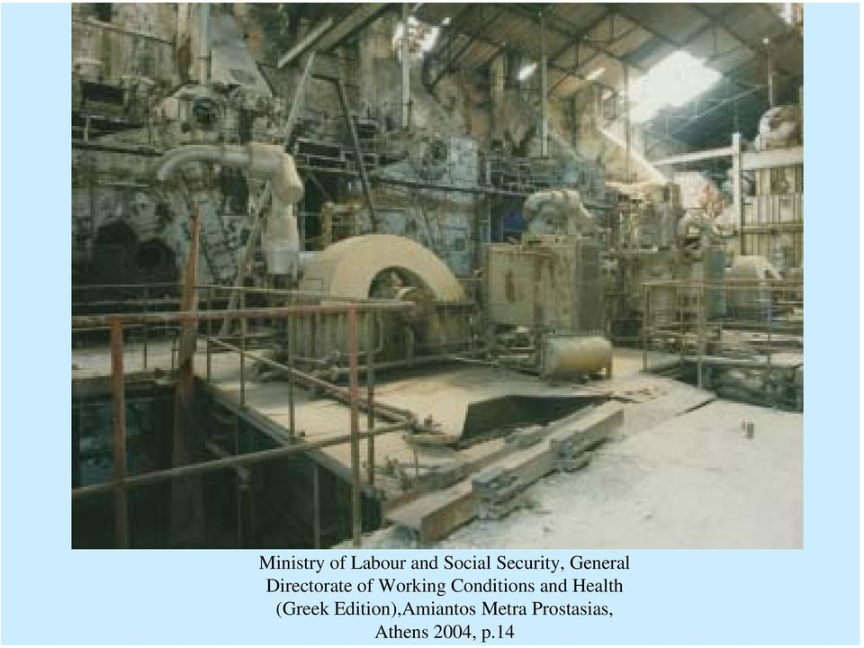 Working Conditions and Health (Greek