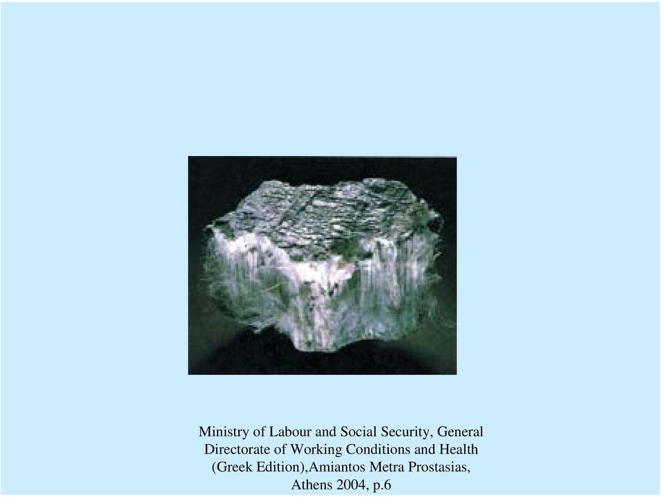 Working Conditions and Health (Greek