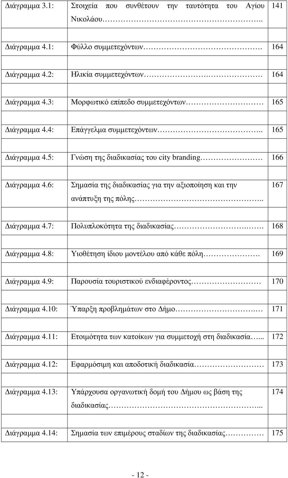 7: Πολυπλοκότητα της διαδικασίας.. 168 ιάγραµµα 4.8: Υιοθέτηση ίδιου µοντέλου από κάθε πόλη. 169 ιάγραµµα 4.9: Παρουσία τουριστικού ενδιαφέροντος 170 ιάγραµµα 4.10: Ύπαρξη προβληµάτων στο ήµο.