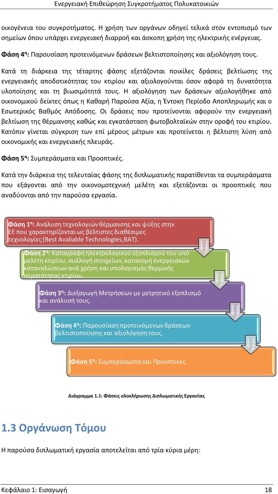 Κατά τη διάρκεια της τέταρτης φάσης εξετάζονται ποικίλες δράσεις βελτίωσης της ενεργειακής αποδοτικότητας του κτιρίου και αξιολογούνται όσον αφορά τη δυνατότητα υλοποίησης και τη βιωσιμότητά τους.