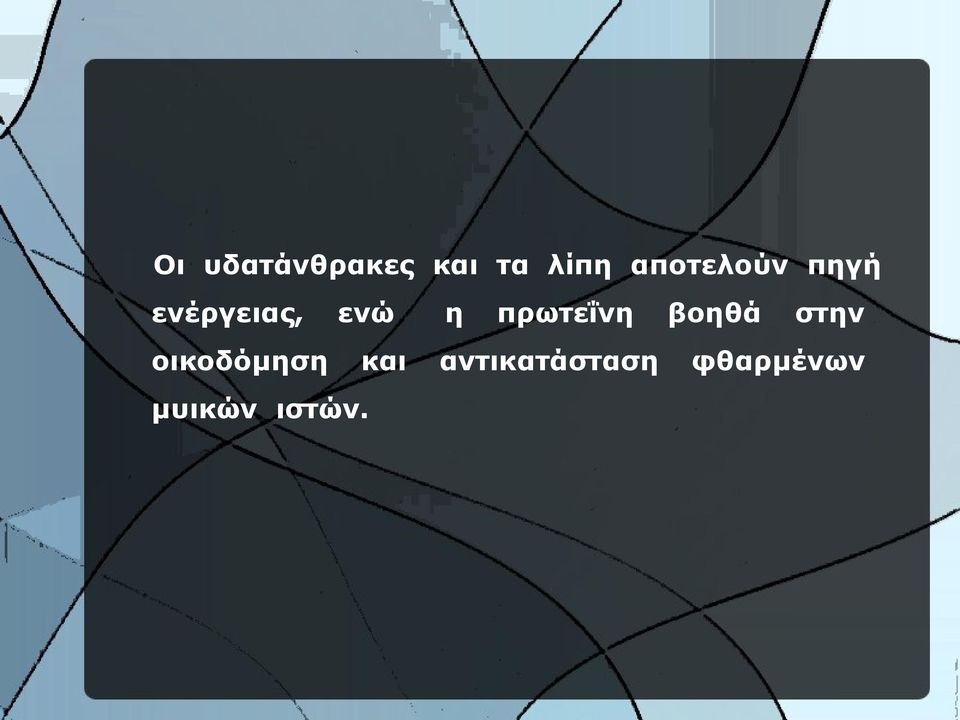 πρωτεΐνη βοηθά στην οικοδόμηση
