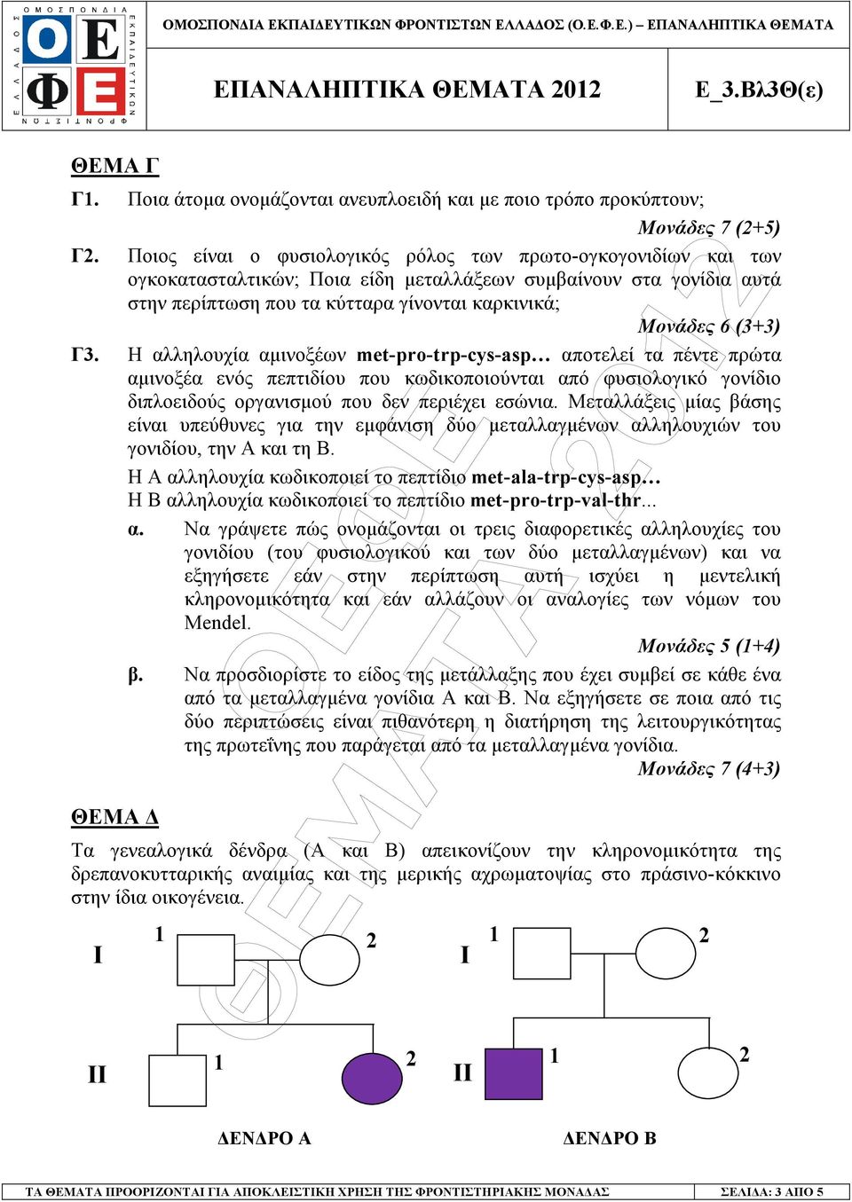 Ποιος είναι ο φυσιολογικός ρόλος των πρωτο-ογκογονιδίων και των ογκοκατασταλτικών; Ποια είδη µεταλλάξεων συµβαίνουν στα γονίδια αυτά στην περίπτωση που τα κύτταρα γίνονται καρκινικά; Μονάδες 6 (3+3)