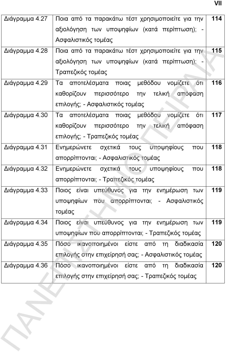 29 Τα αποτελέσματα ποιας μεθόδου νομίζετε ότι καθορίζουν περισσότερο την τελική απόφαση επιλογής; - Ασφαλιστικός τομέας Διάγραμμα 4.