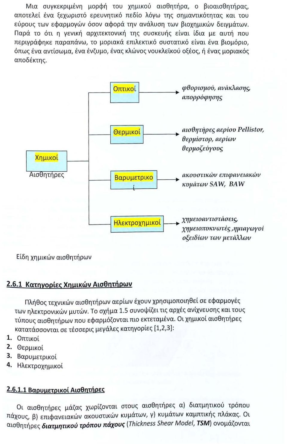 Παρά το ότι η γενική αρχιτεκτονική της συσκευής είναι ίδια με αυτή που περιγράφηκε παραπάνω, το μοριακά επιλεκτικό συστατικό είναι ένα βιομόριο, όπως ένα αντίσωμα, ένα ένζυμο, ένας κλώνος νουκλεϊκού