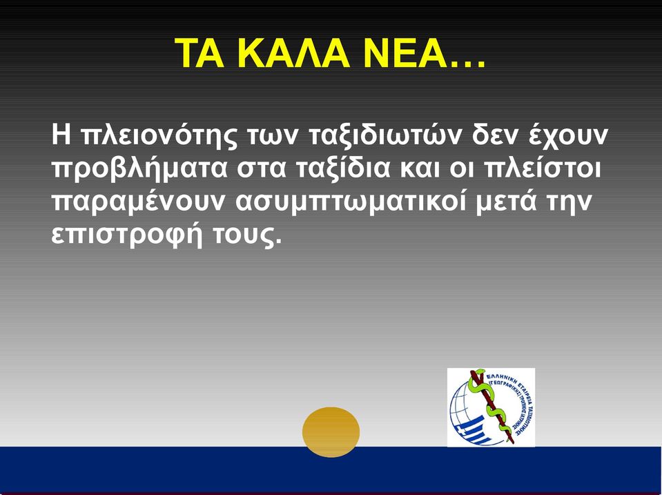 στα ταξίδια και οι πλείστοι