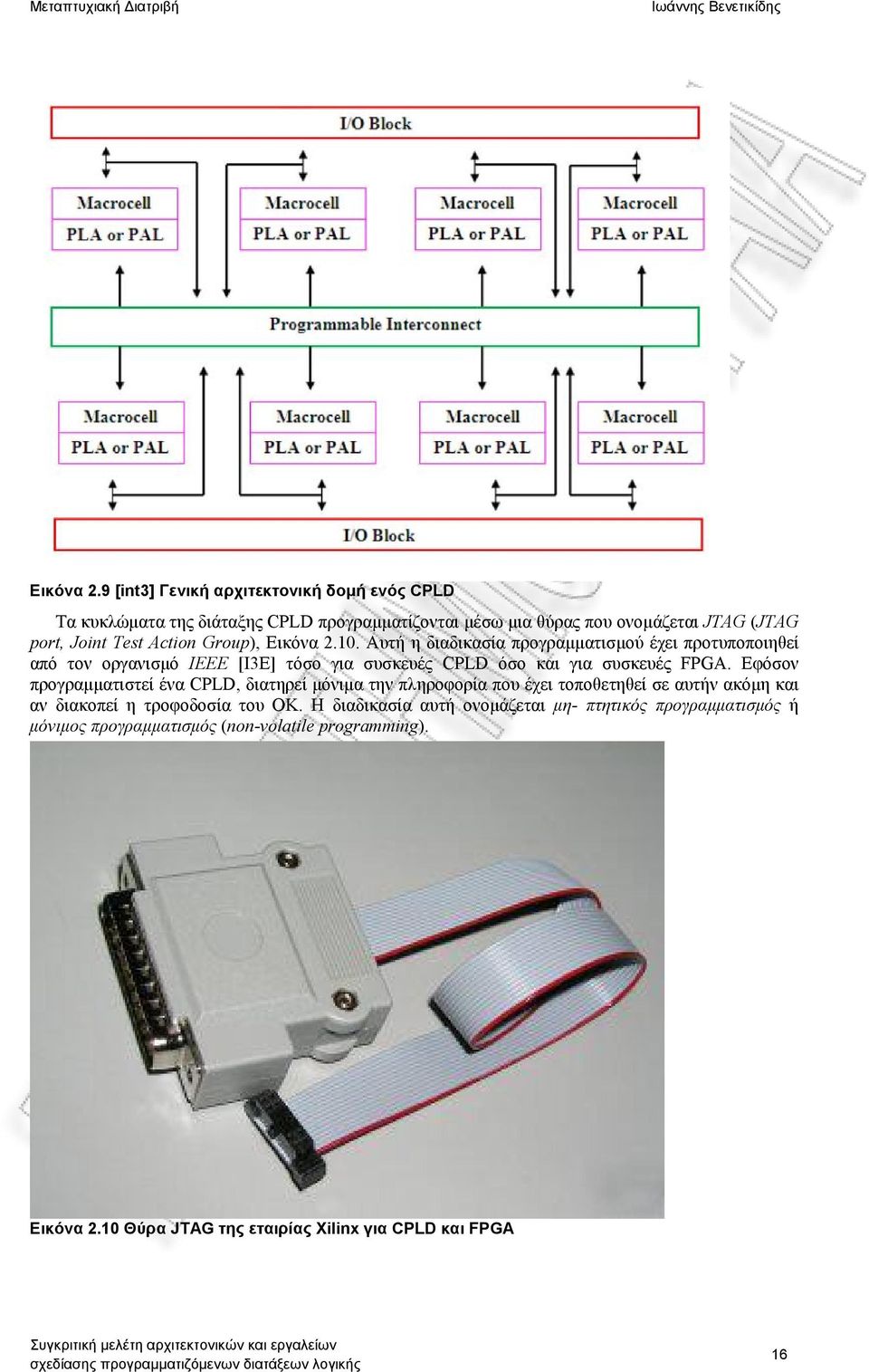 Group), 10. Αυτή η διαδικασία προγραμματισμού έχει προτυποποιηθεί από τον οργανισμό ΙΕΕΕ [Ι3Ε] τόσο για συσκευές CPLD όσο και για συσκευές FPGA.
