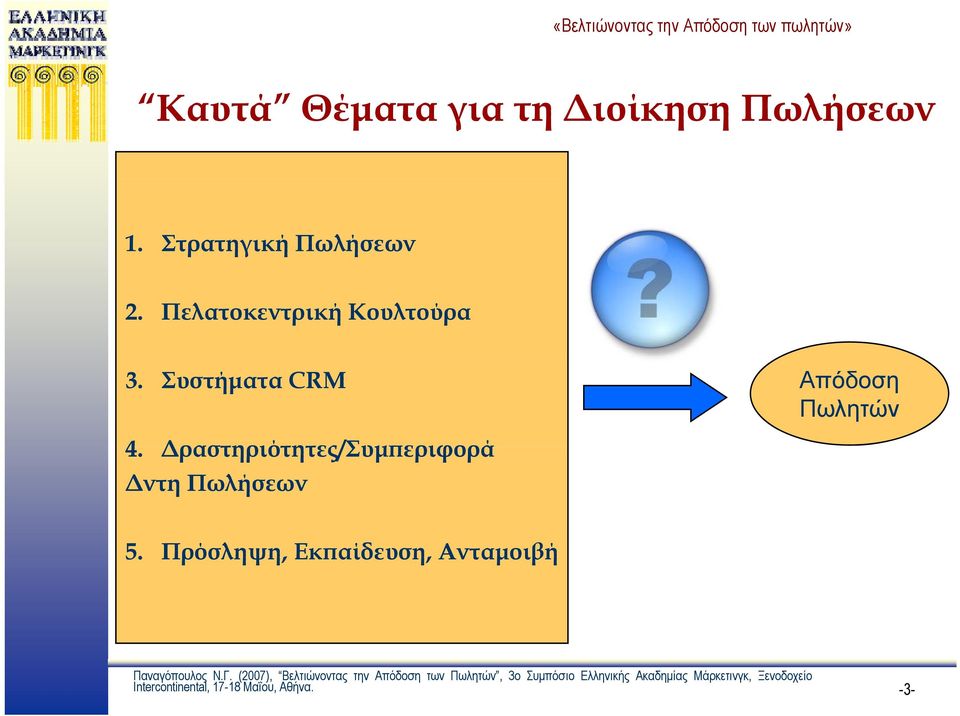 Συστήματα CRM Απόδοση Πωλητών 4.
