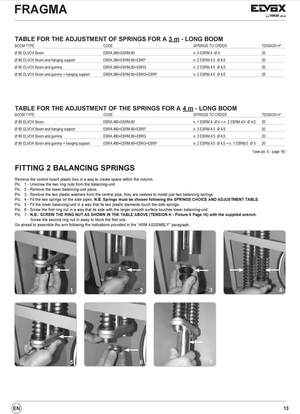 480EBRM.80 n. 1 EBRM.4 Ø 4 n. EBRM.4.5 Ø 4,5 0 Ø 80 ELVOX Boom and hanging support EBRA.480EBRM.80EBRP n. 3 EBRM.4.5 Ø 4,5 0 Ø 80 ELVOX Boom and gummy EBRA.480EBRM.80EBRG n. 3 EBRM.4.5 Ø 4,5 0 Ø 80 ELVOX Boom and gummy hanging support EBRA.