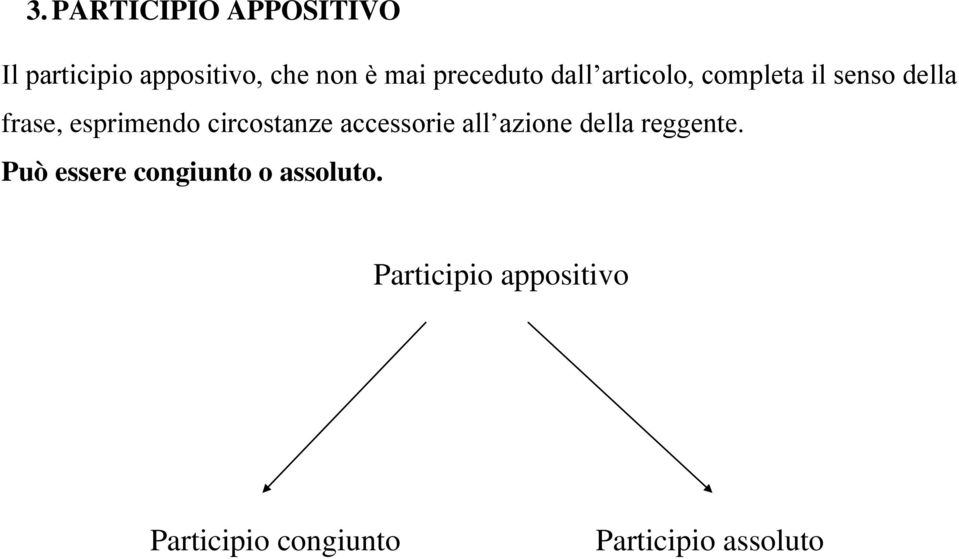 circostanze accessorie all azione della reggente.