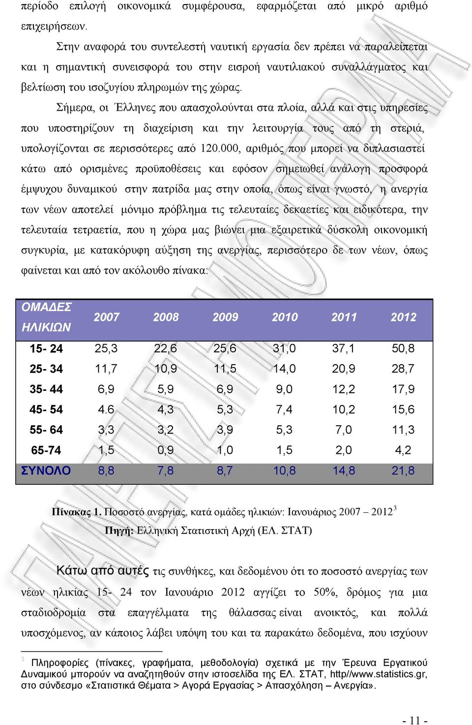 Σήμερα, οι Έλληνες που απασχολούνται στα πλοία, αλλά και στις υπηρεσίες που υποστηρίζουν τη διαχείριση και την λειτουργία τους από τη στεριά, υπολογίζονται σε περισσότερες από 120.