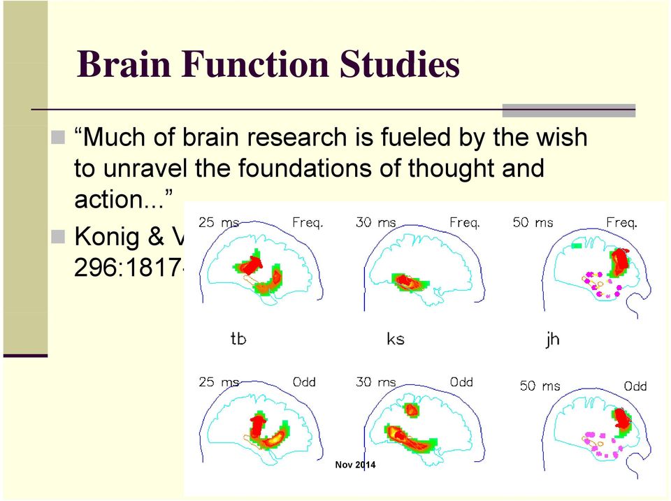 the foundations of thought and action.