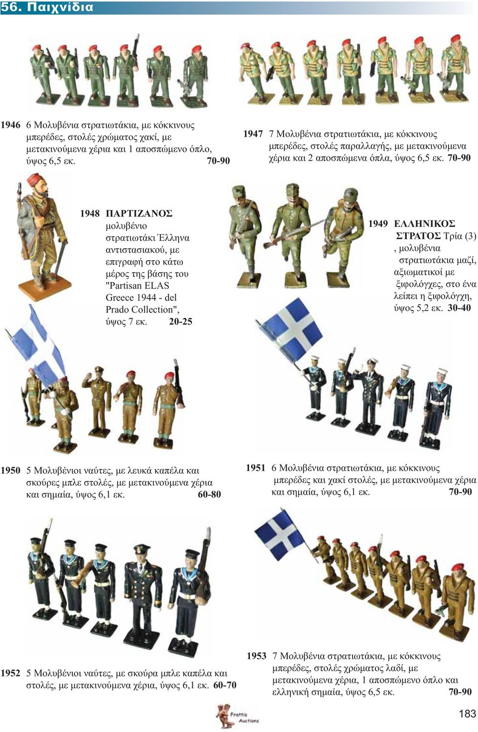 70-90 1948 ΠΑΡΤΙΖΑΝΟΣ μολυβένιο στρατιωτάκι Έλληνα αντιστασιακού, με επιγραφή στο κάτω μέρος της βάσης του "Partisan ELAS Greece 1944 - del Prado Collection", ύψος 7 εκ.