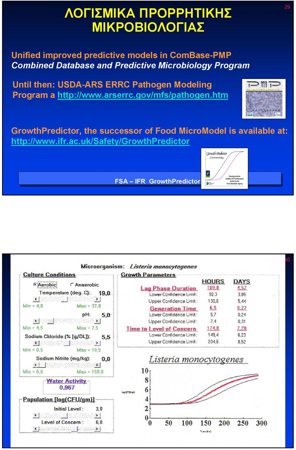 htm GrowthPredictor, the successor of Food MicroModel is available at: http://www.ifr.ac.