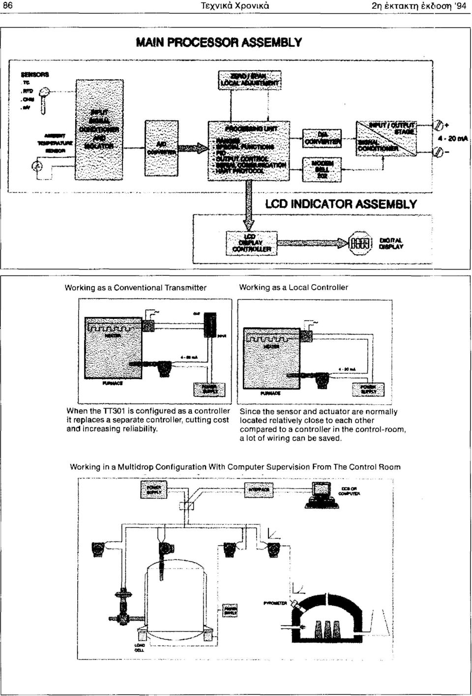 Since the sensor and actuator are normally located relatively close to each other compared to a controller in the control-room, a lot of