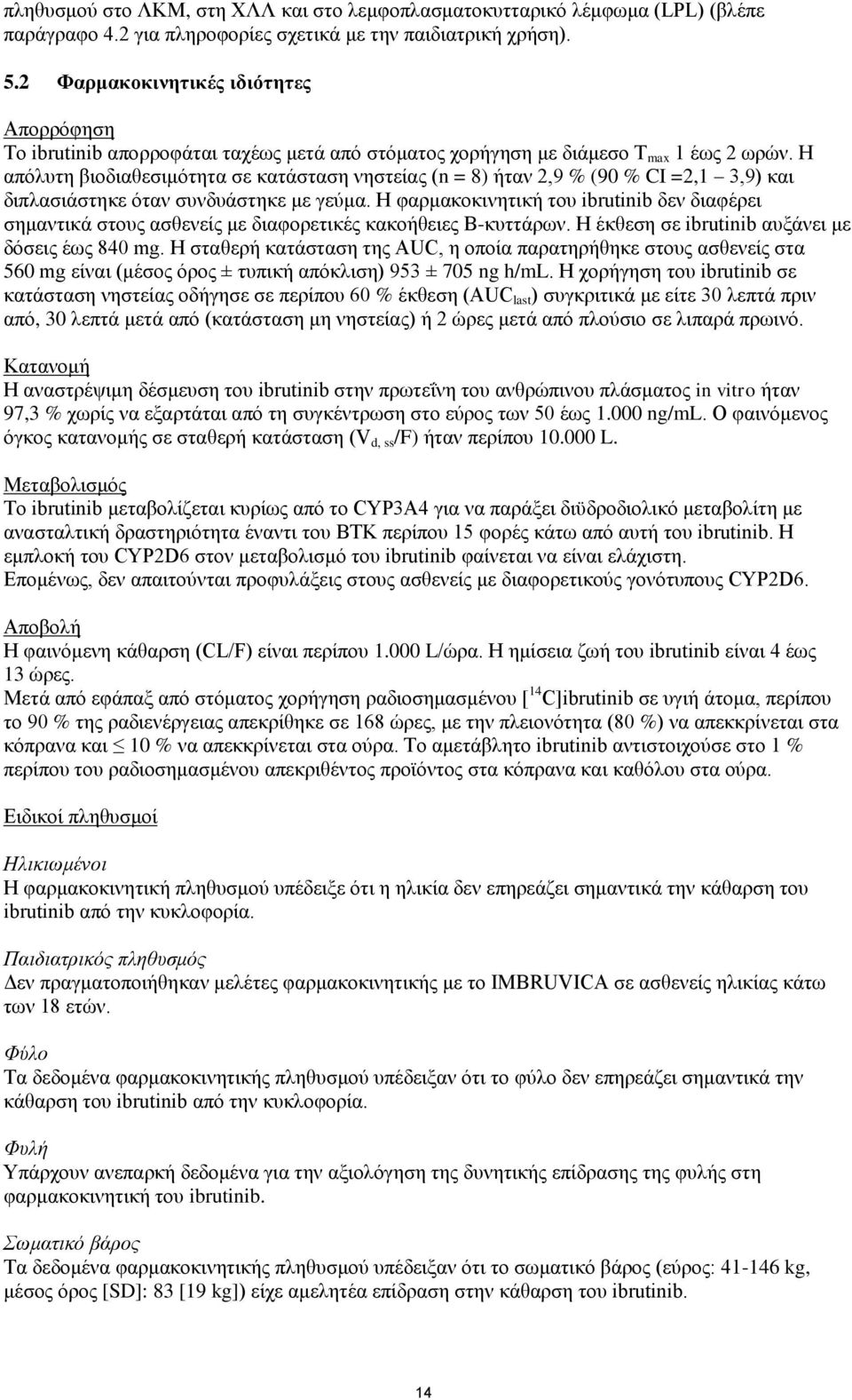 Η απόλυτη βιοδιαθεσιμότητα σε κατάσταση νηστείας (n = 8) ήταν 2,9 % (90 % CI =2,1 3,9) και διπλασιάστηκε όταν συνδυάστηκε με γεύμα.