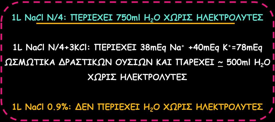 ΩΣΜΩΤΙΚΑ ΔΡΑΣΤΙΚΩΝ ΟΥΣΙΩΝ ΚΑΙ ΠΑΡΕΧΕΙ ~ 500ml H 2 O ΧΩΡΙΣ