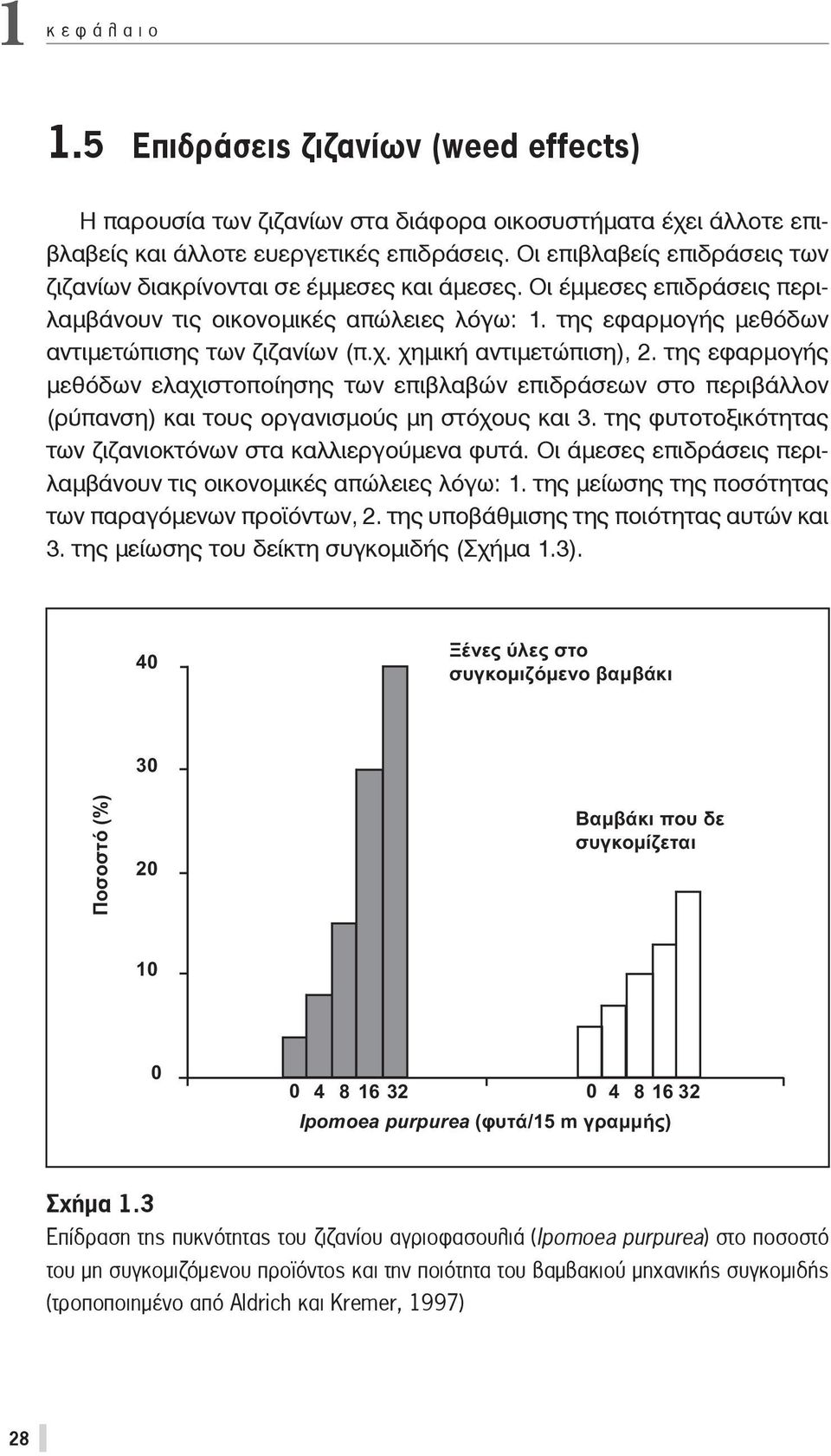 χημική αντιμετώπιση), 2. της εφαρμογής μεθόδων ελαχιστοποίησης των επιβλαβών επιδράσεων στο περιβάλλον (ρύπανση) και τους οργανισμούς μη στόχους και 3.