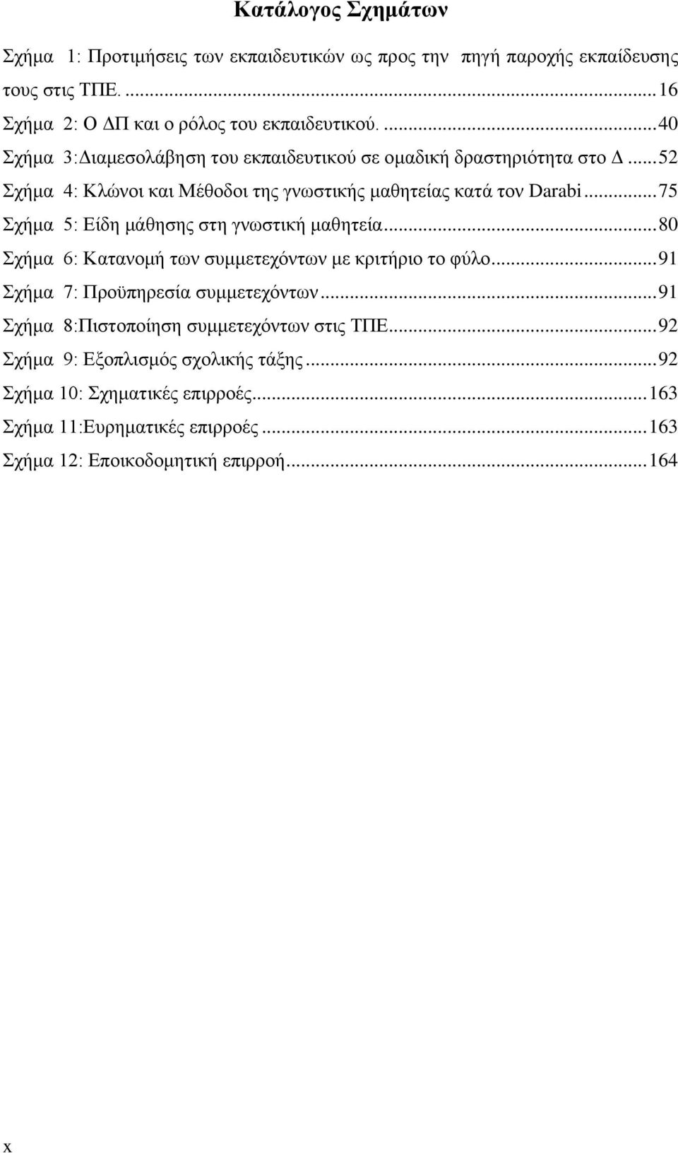 .. 75 Σχήμα 5: Είδη μάθησης στη γνωστική μαθητεία... 80 Σχήμα 6: Κατανομή των συμμετεχόντων με κριτήριο το φύλο... 91 Σχήμα 7: Προϋπηρεσία συμμετεχόντων.