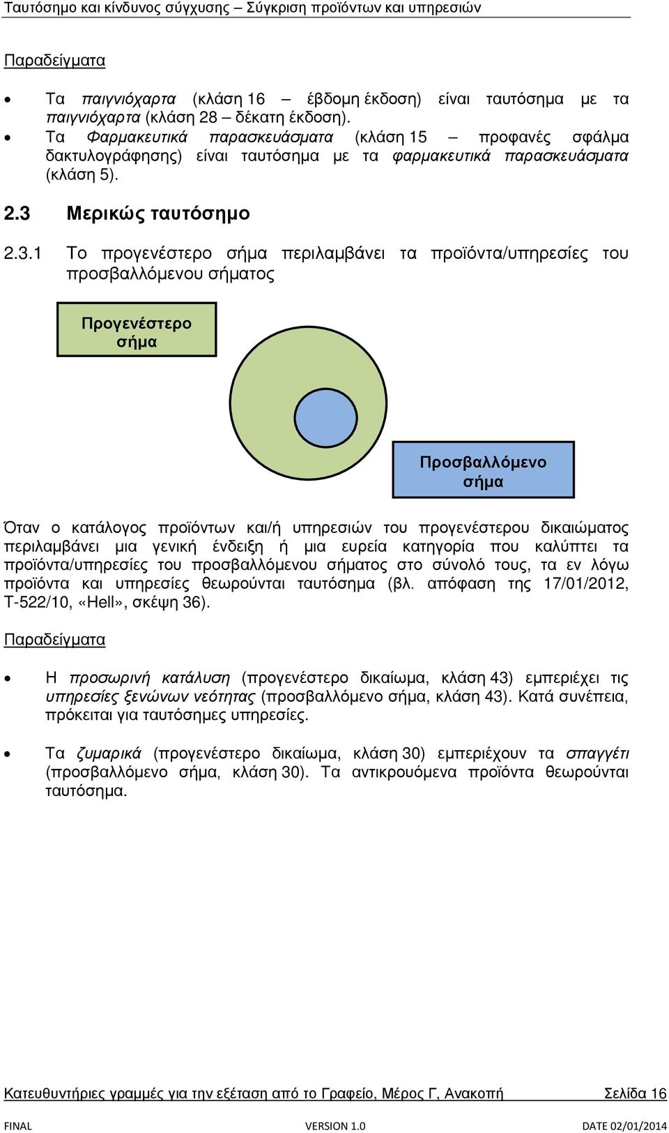 Μερικώς ταυτόσημο 2.3.