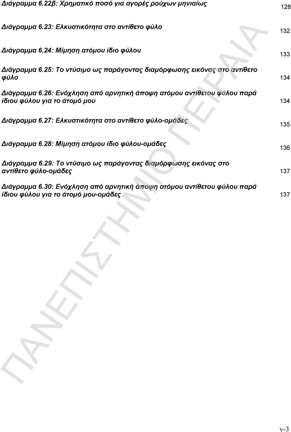 26: Ενόχληση από αρνητική άποψη ατόμου αντίθετου φύλου παρά ίδιου φύλου για το άτομό μου 134 Διάγραμμα 6.27: Ελκυστικότητα στο αντίθετο φύλο-ομάδες Διάγραμμα 6.