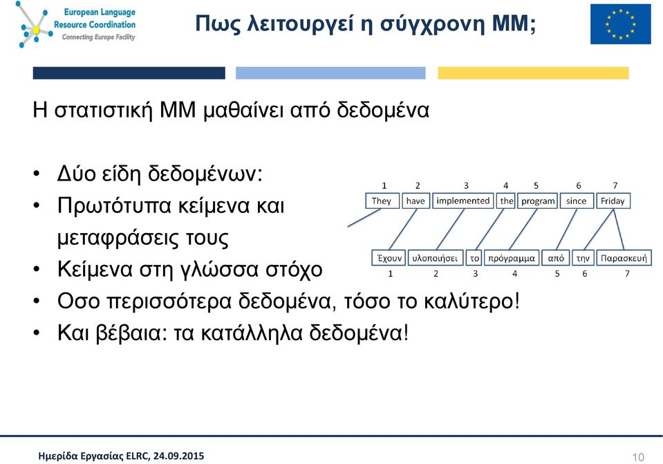 μεταφράσεις τους Κείμενα στη γλώσσα στόχο Οσο περισσότερα