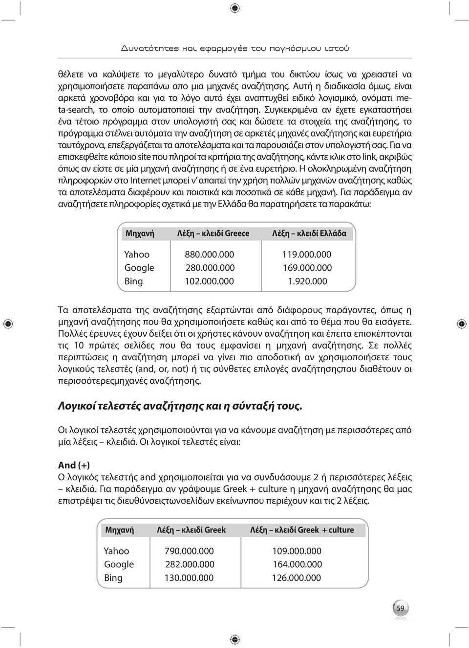 Συγκεκριμένα αν έχετε εγκαταστήσει ένα τέτοιο πρόγραμμα στον υπολογιστή σας και δώσετε τα στοιχεία της αναζήτησης, το πρόγραμμα στέλνει αυτόματα την αναζήτηση σε αρκετές μηχανές αναζήτησης και