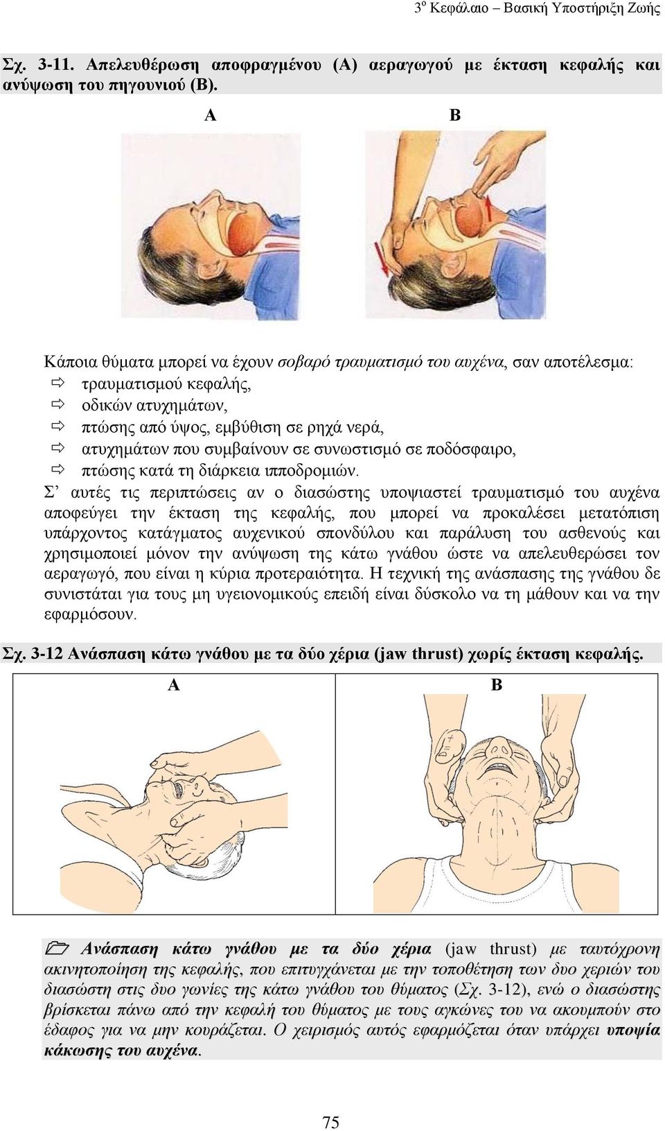 ζπλσζηηζκφ ζε πνδφζθαηξν, πηψζεο θαηά ηε δηάξθεηα ηππνδξνκηψλ.