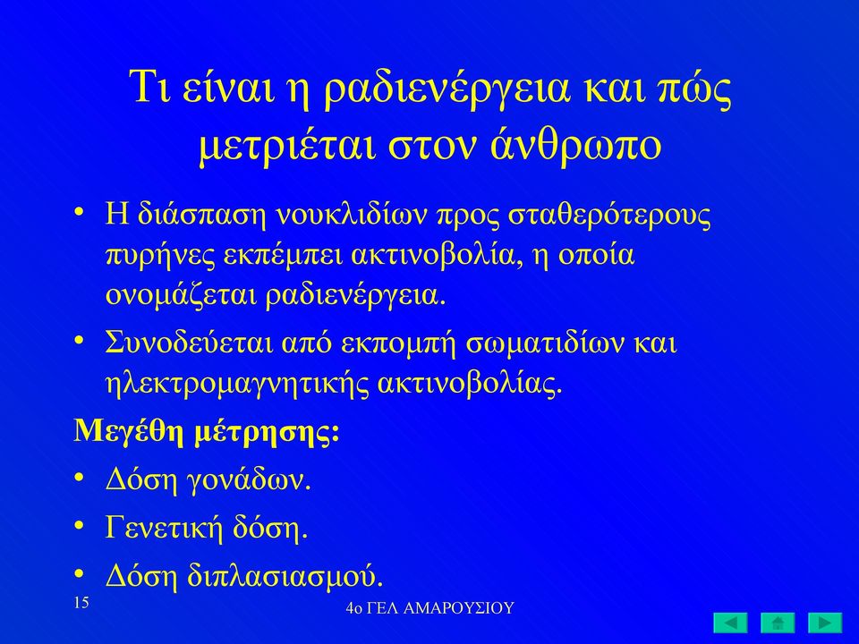 ονομάζεται ραδιενέργεια.