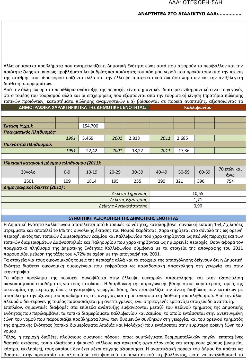 Από την άλλη πλευρά τα περιθώρια ανάπτυξης της περιοχής είναι σημαντικά.