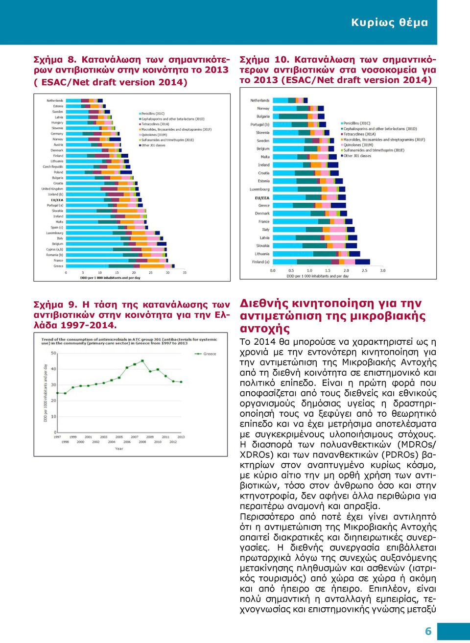 Διεθνής κινητοποίηση για την αντιμετώπιση της μικροβιακής αντοχής Το 2014 θα μπορούσε να χαρακτηριστεί ως η χρονιά με την εντονότερη κινητοποίηση για την αντιμετώπιση της Μικροβιακής Αντοχής από τη