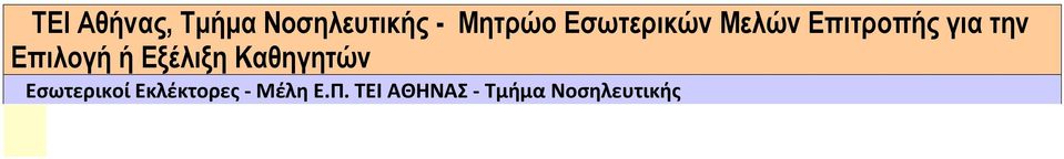 ΝΟΛΕΥΤΙΚ ΝΟΛΕΥΤΙΚ ΝΟΛΕΥΤΙΚ ΠΑΙΔΙΑΤΡΙΚ ΝΟ/Κ&ΜΑΙΕΥΤ ΙΚ ΝΟ/Κ ΝΟ/Κ ΠΑΘΟΛΟΓΙΚ- ΧΕΙΡ/Κ- ΔΙΟΙΚ ΔΜΟΙΑ ΥΓΙΕΙΝ Διορισ μο μερ.